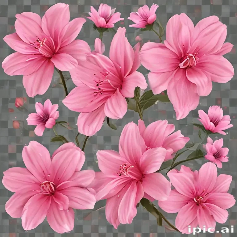 pink flower png