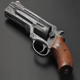 gun no background