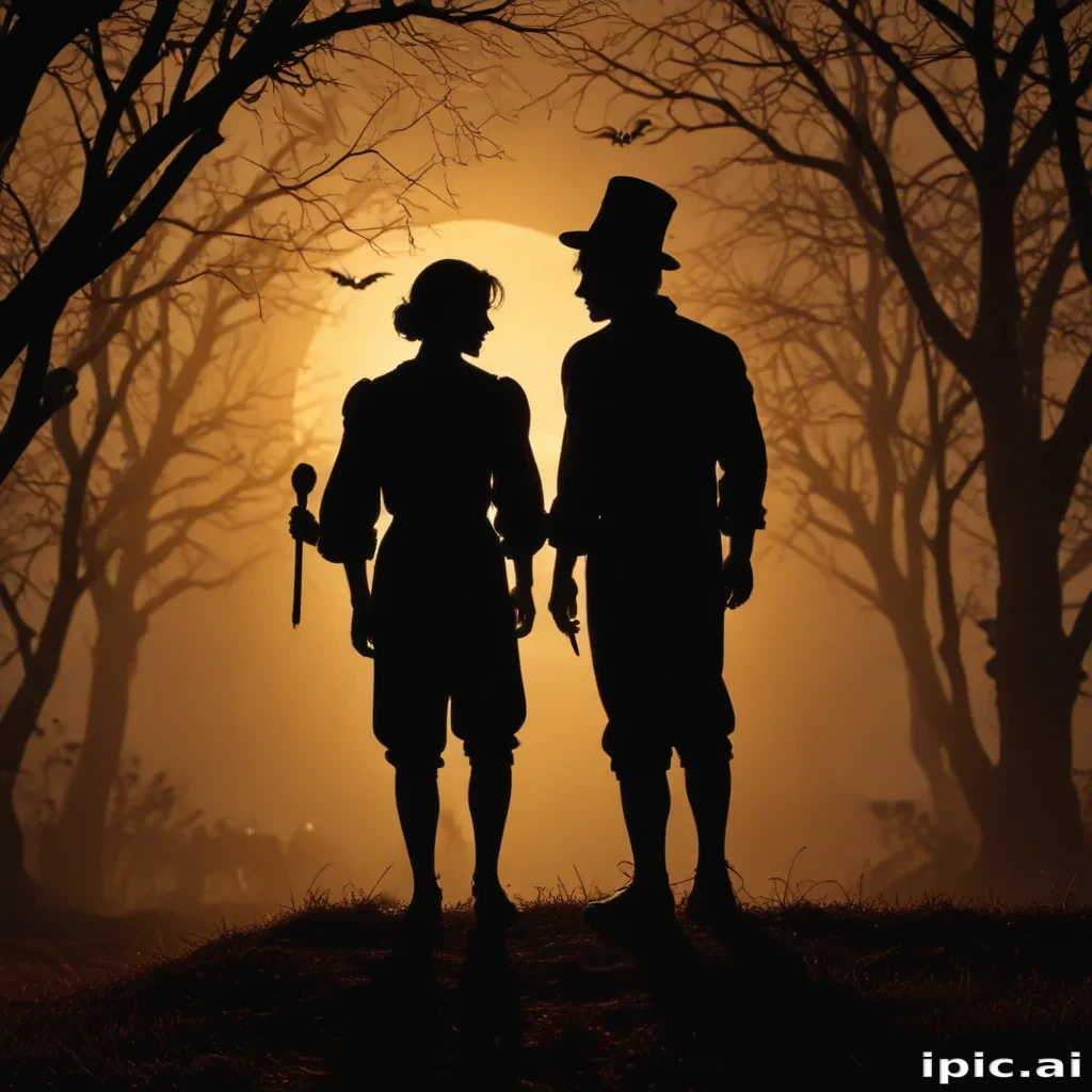 halloween silhouette