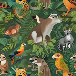 rainforest animals