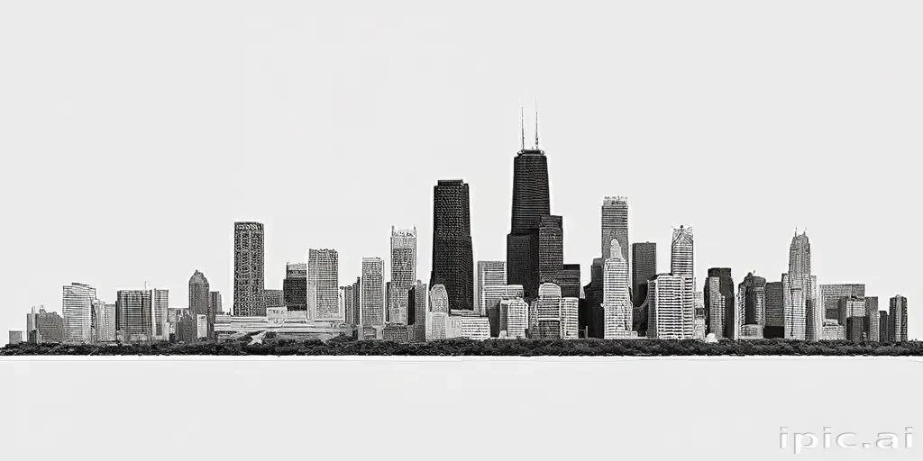 chicago skyline png