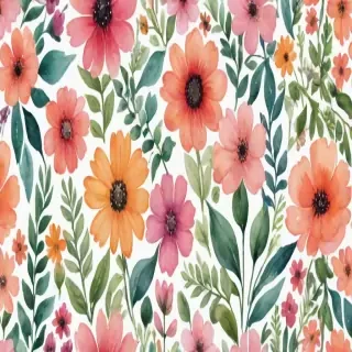 background watercolor flowers