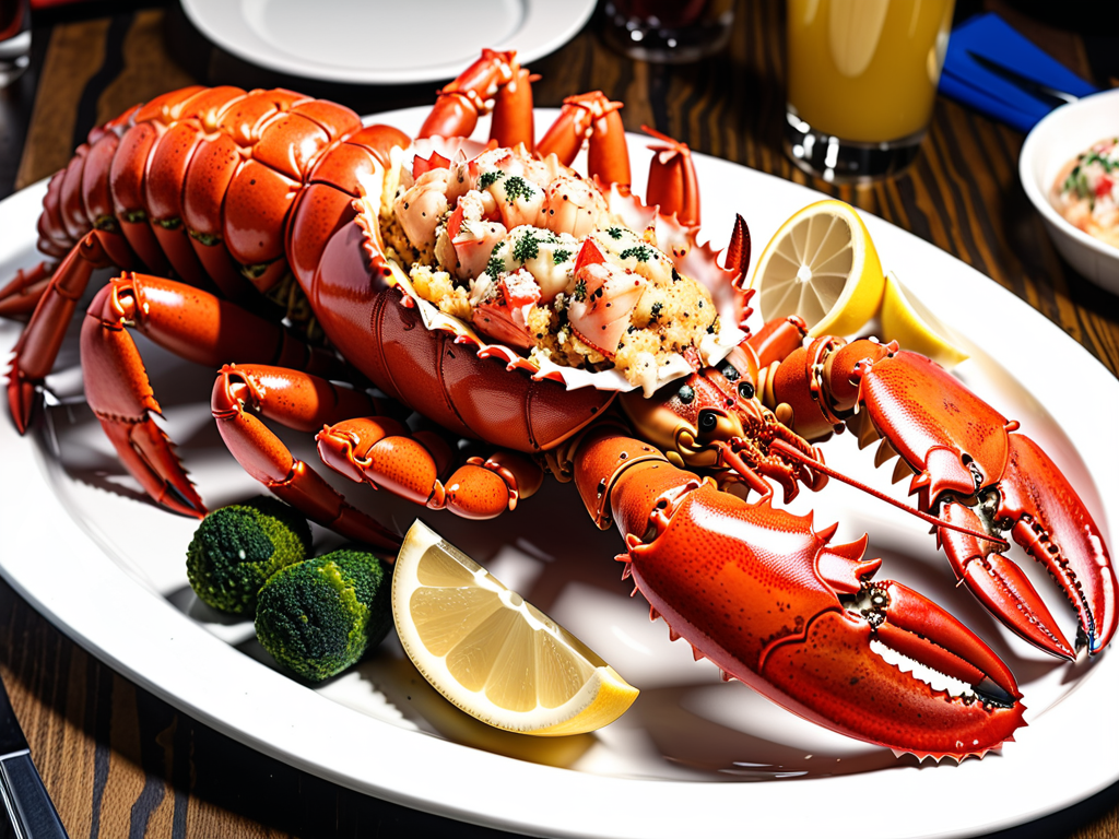 baked stuffed lobster near me