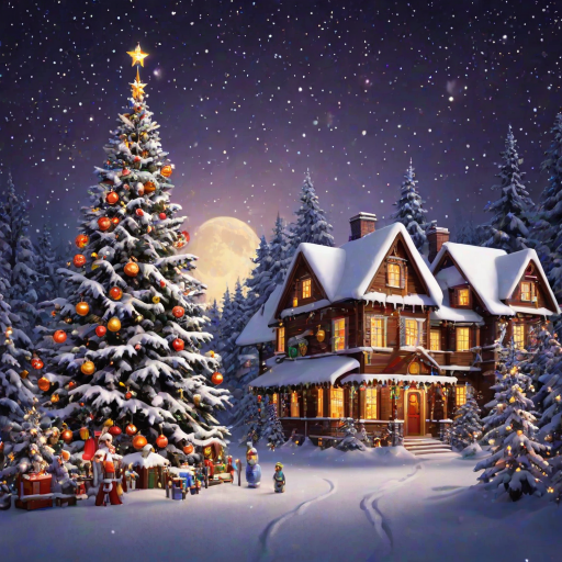 astetic christmas wallpaper
