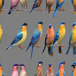 birds transparent