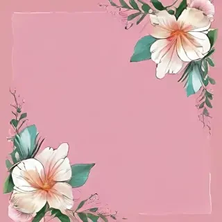 free flower border clipart