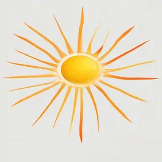 sun clipart no background