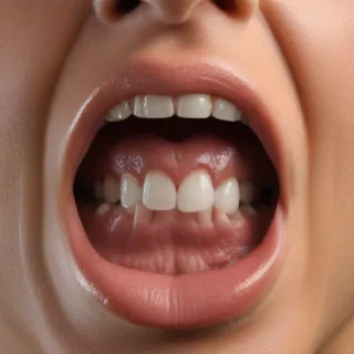mouth transparent