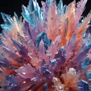 crystals background