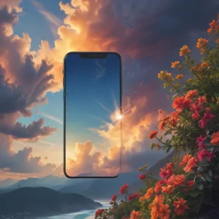 summer phone background