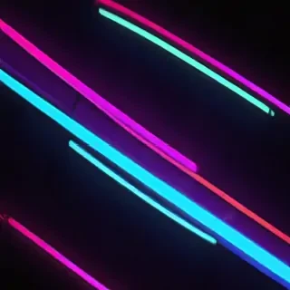 neon color background