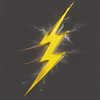 lightning bolt transparent