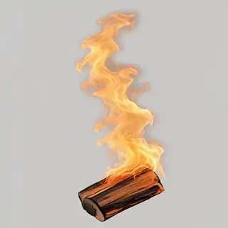 fire clear background