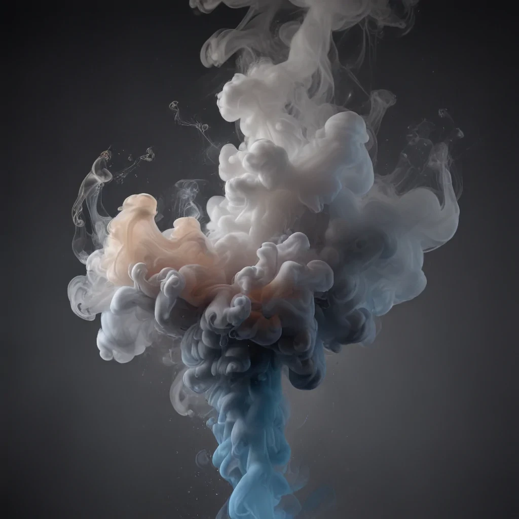 smoke no background