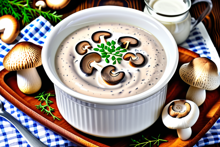 low sodium cream of mushroom