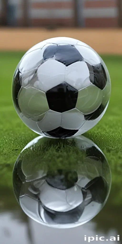 transparent soccer ball