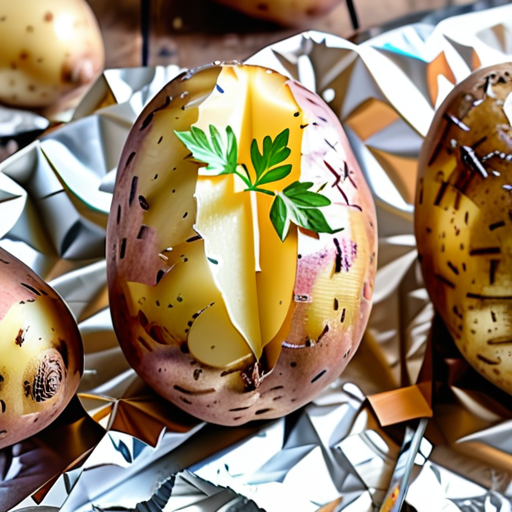 can you bake a potato without foil
