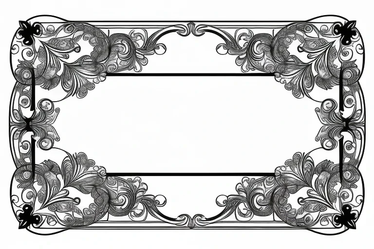 transparent border