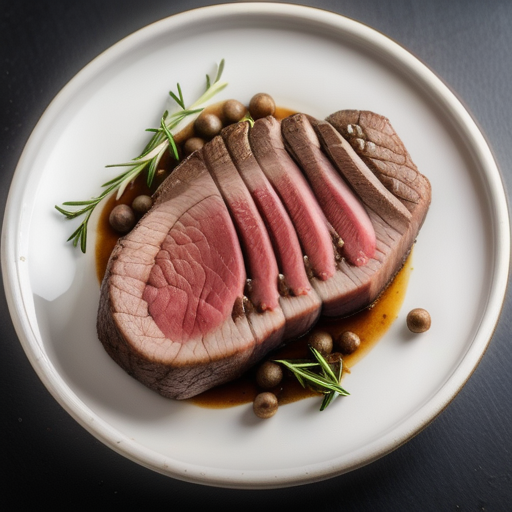 sous vide top round steak