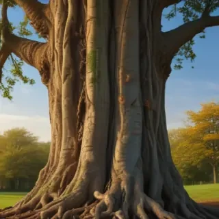 tree trunk tree