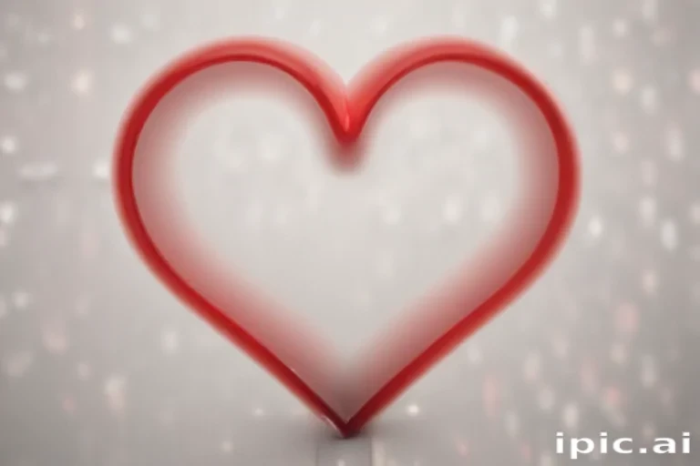 blurry heart