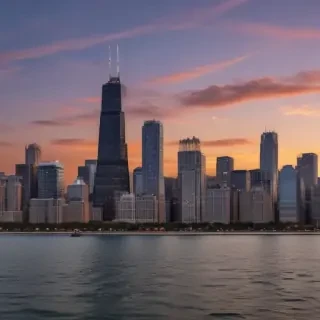 chicago skyline png