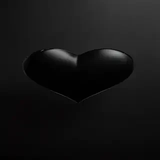 black heart background