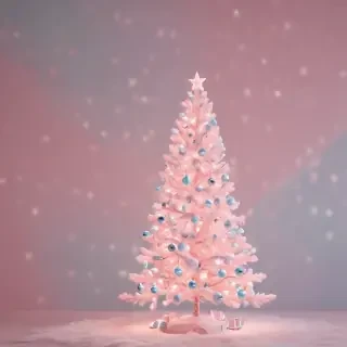 pastel aesthetic christmas wallpaper