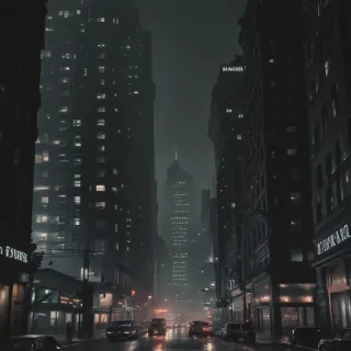 dark city aesthetic