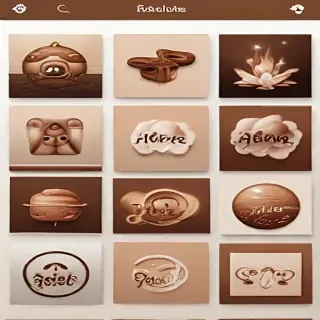 aesthetics brown instagram highlight icons