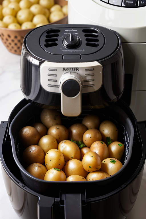 frozen potatoes in air fryer