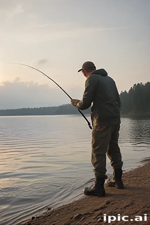 rod in fishing
