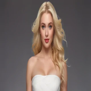 curvy blonde