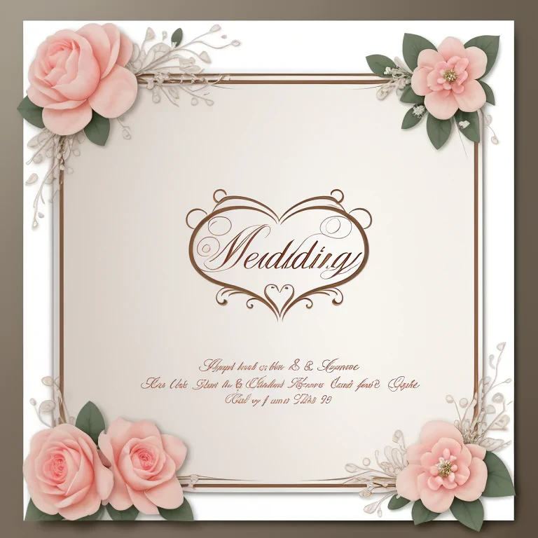 wedding card background