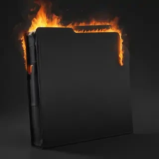 black folder png