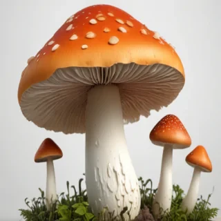 mushroom clipart black and white