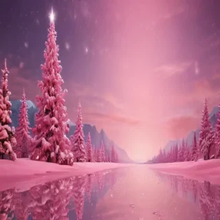 christmas background pink