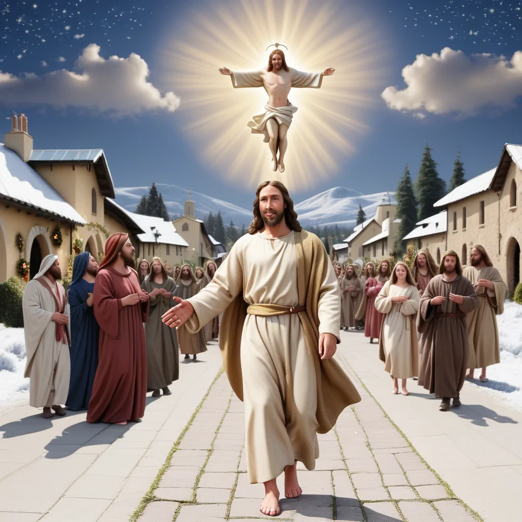 merry christmas with jesus images