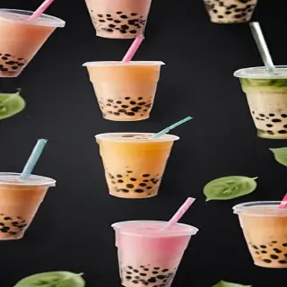 bubble tea background