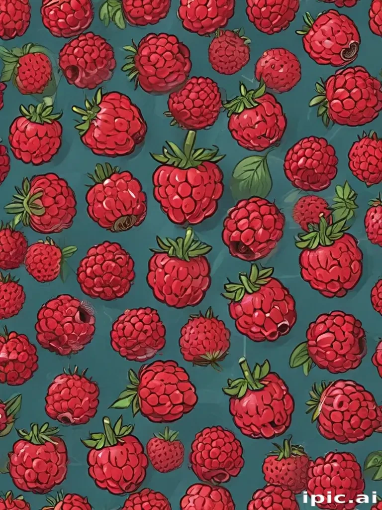 raspberry cartoon
