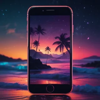 neon wallpapers for iphone