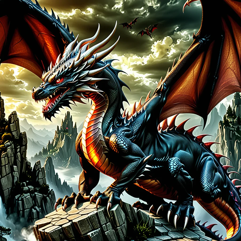 dragon photo wallpaper
