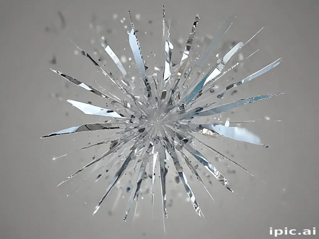 glass shattering png
