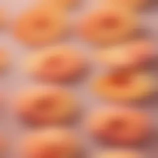 peach color background