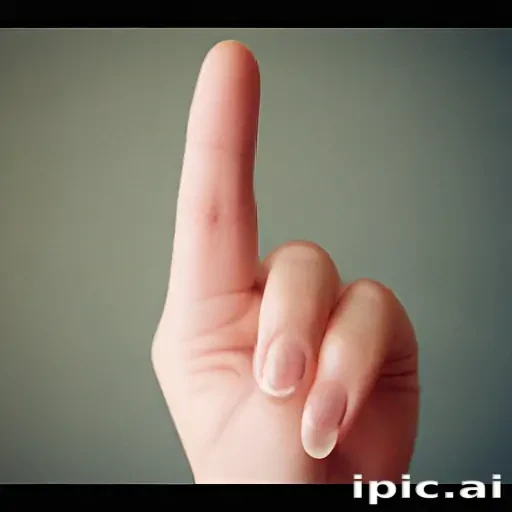 middle finger transparent