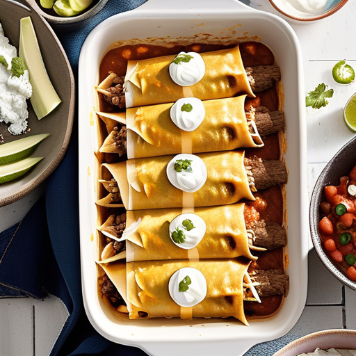 beef enchiladas with cream cheese