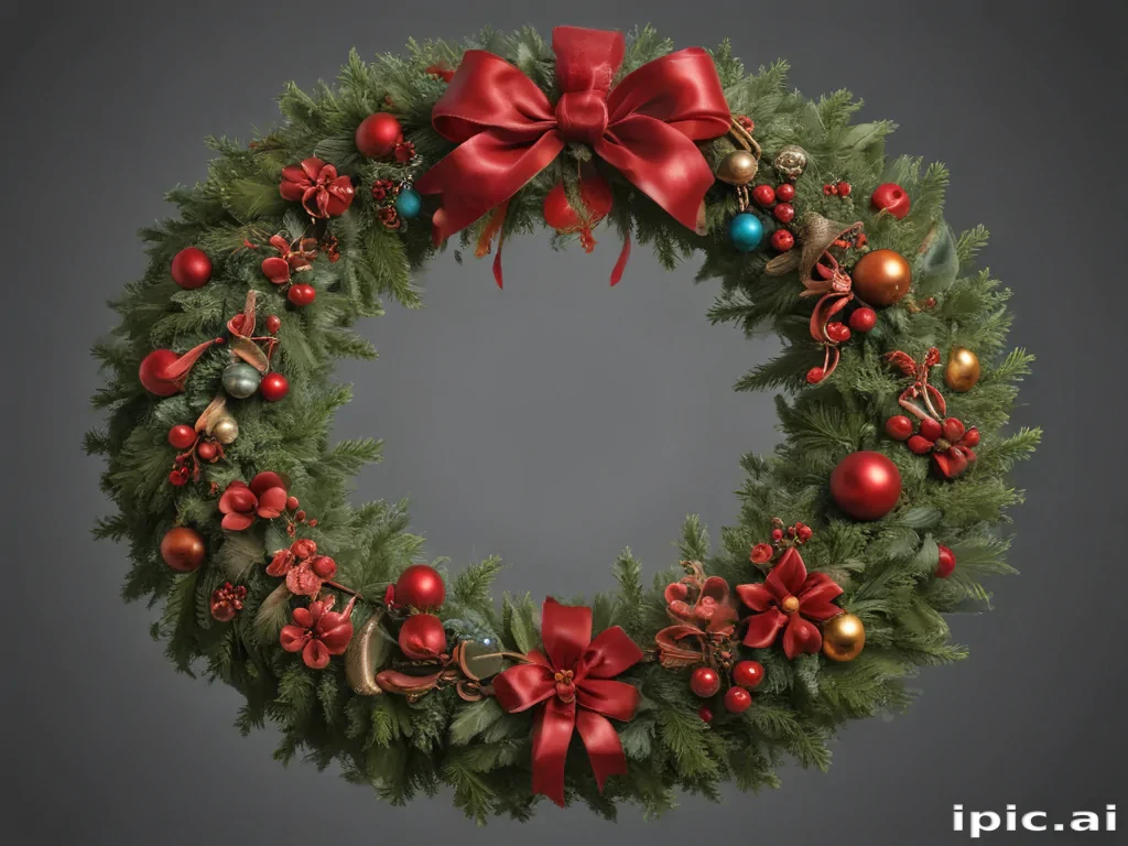 christmas wreath png