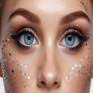 transparent glitter png