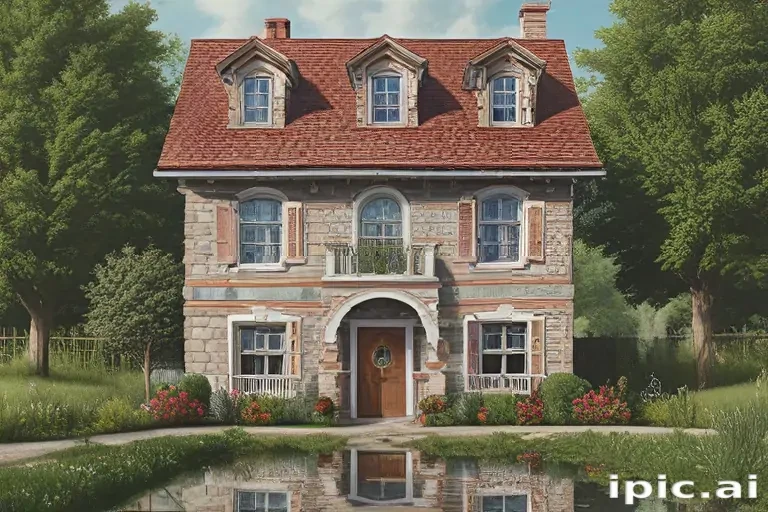 background of a house