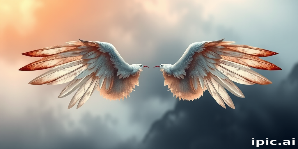 wings with background